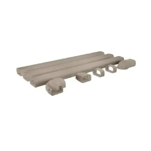 MRCOOL MLG450-T LineGuard Set Cover for MRCOOL Ductless Mini Split Systems in Tan - 12 Feet
