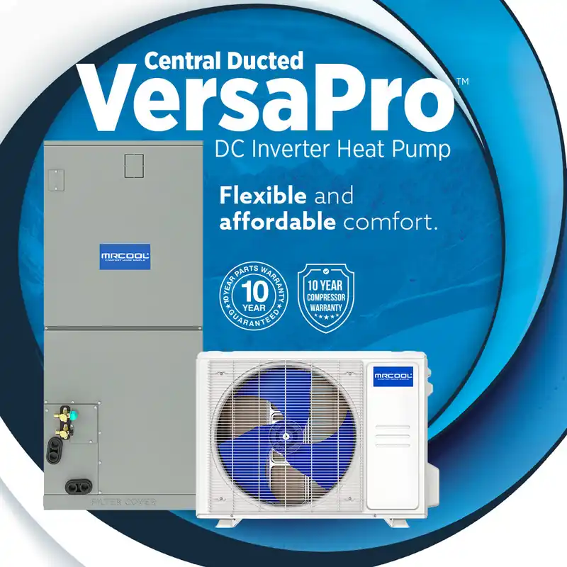 MRCOOL MVP-36-HP-230A00-O 36K BTU VersaPro 2nd Gen Central Ducted System 208V/230V