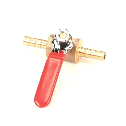 Lancer MTLB-4 Brass Ball Valve 1/4 Barb Low