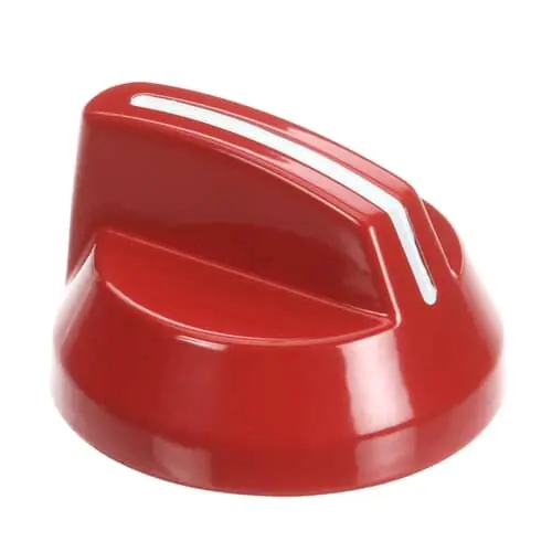 Star 2R-W498-2 Knob-red Metal-insert.188