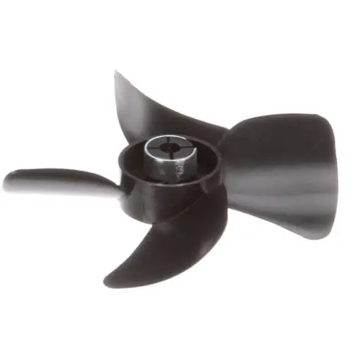 Star 2R-Z8879 2-5/8 Dia Fan Black Cw
