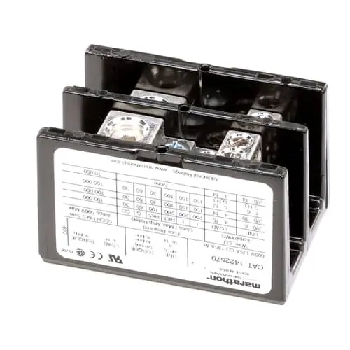 Middleby 27480-0001 Block,power Dist 2Poles 600V