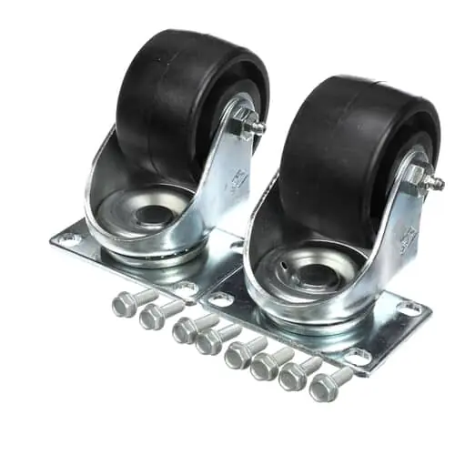 Silver King 10314-108 Kit Caster Plate Hd 3 In Wh/4
