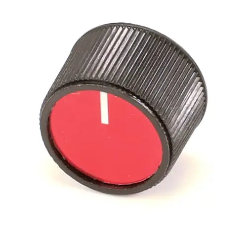 Nu-Vu 6FMP204P Knob Rd W/wht Indicator Line